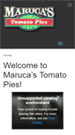 Mobile Screenshot of marucaspizza.com
